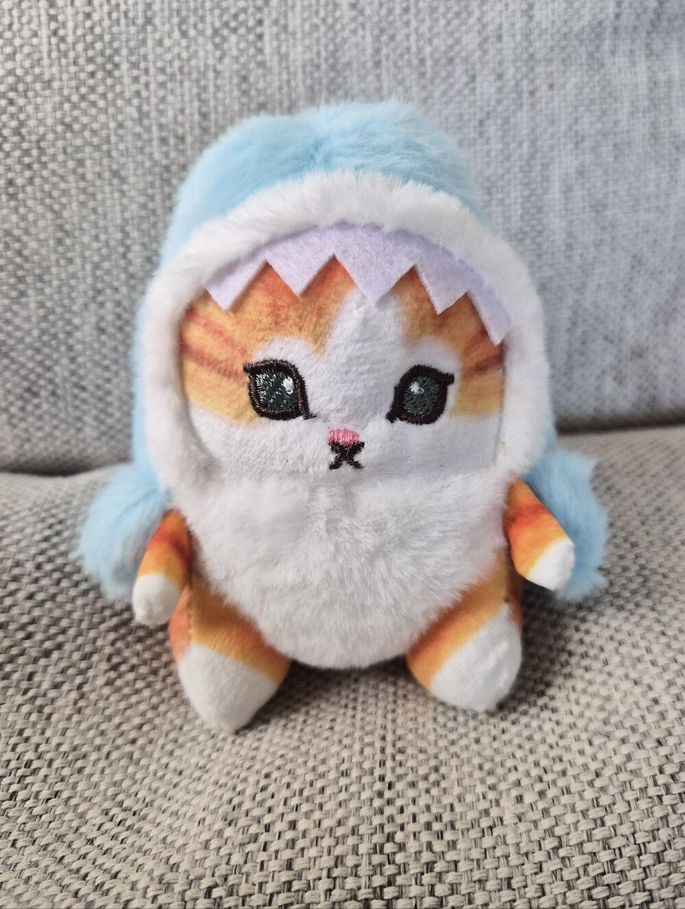 Mofusand Cat Shark Plush Pendant Keychain